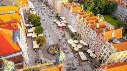 Hitta billiga flyg från Stockholm Skavsta till Gdańsk
