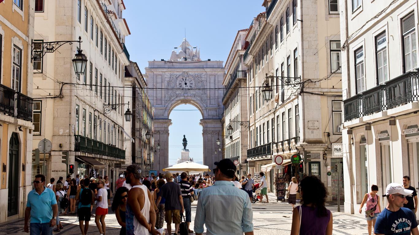 Hyrbil i Pombaline Lower Town (Lissabon)