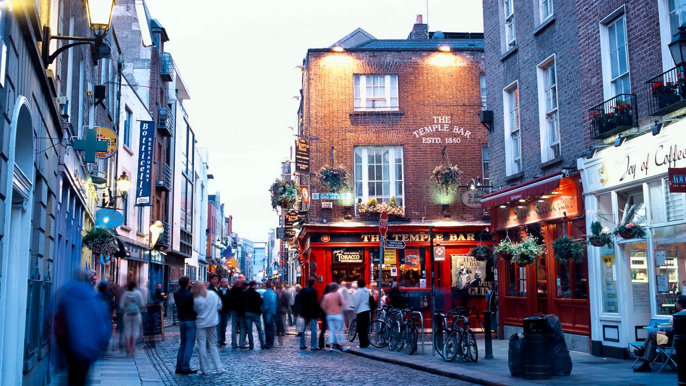 Hyrbil i Temple Bar - St. Stephen's Green (Dublin)