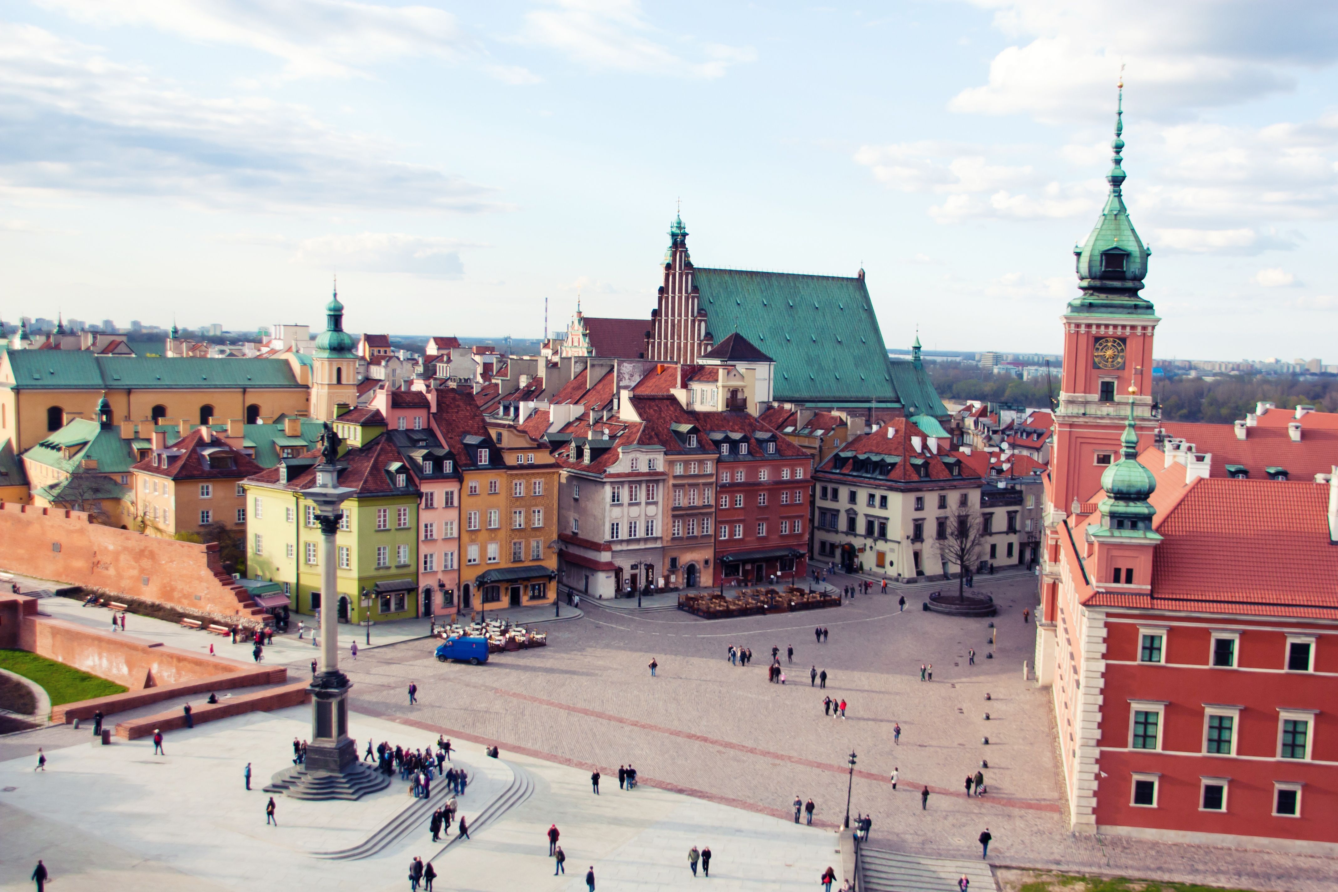 Flyg till Warszawa