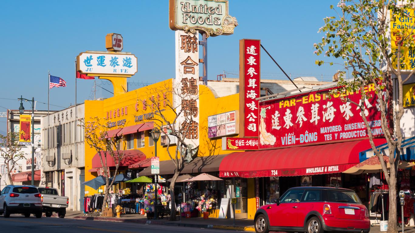 Hyrbil i Chinatown (Los Angeles)